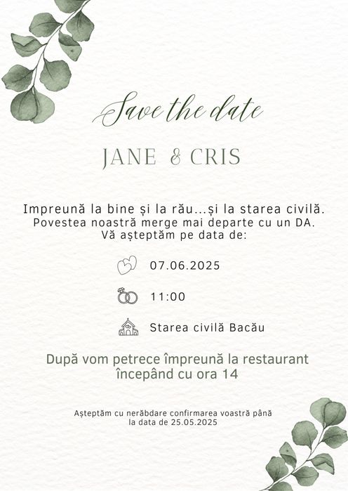 Invitatii evenimente