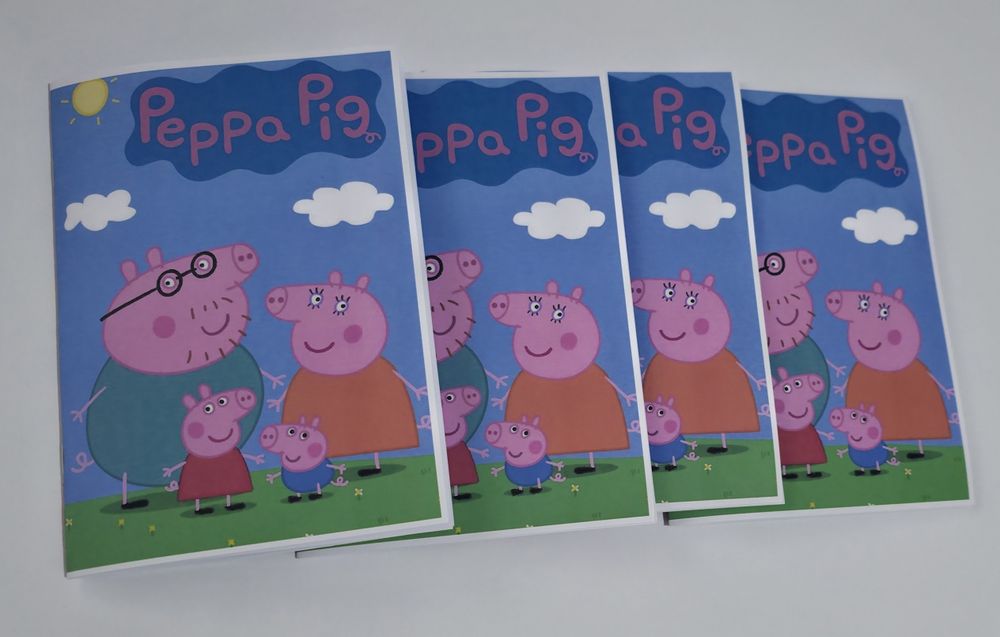 Caiet de colorat Peppa Pig