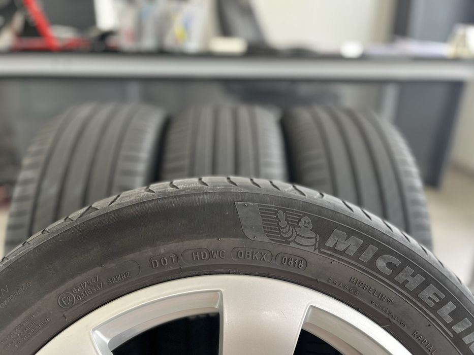 Оригинални джанти 16 цола 5х112 за Мерцедес с летни гуми 205/55/16