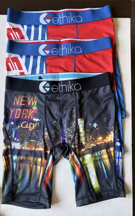 НОВИ маркови юношески боксерки Under Armour и Ethika – Размер 10-13 г.