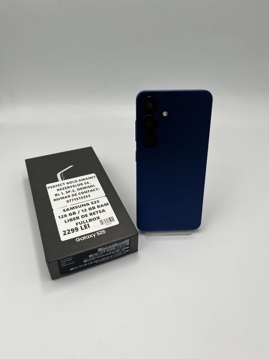 Samsung S25 Fullbox 128GB/12 GB RAM Cod 3574