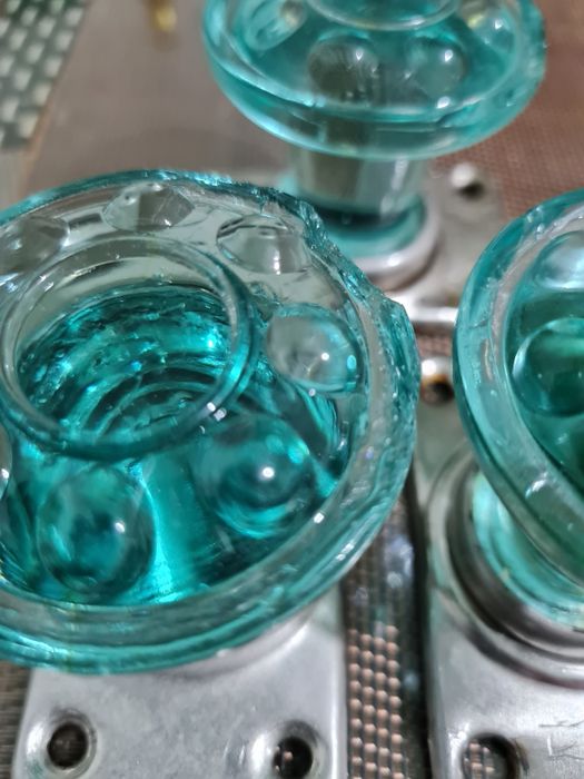 Ручки стеклянные ретро СССР