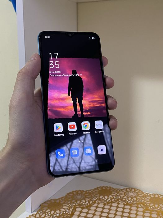 OPPO A15S Blue Original