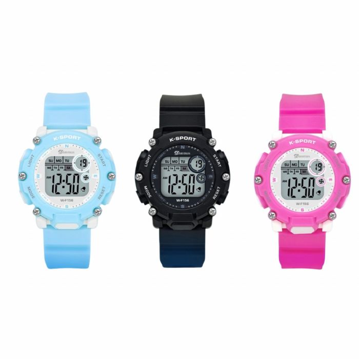 Детски дигитален спортен часовник K-SPORT WF156