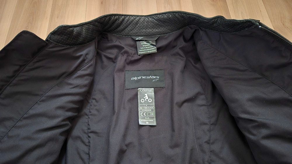 Кожено Мото яке Alpinestars Topanga (почти ново)