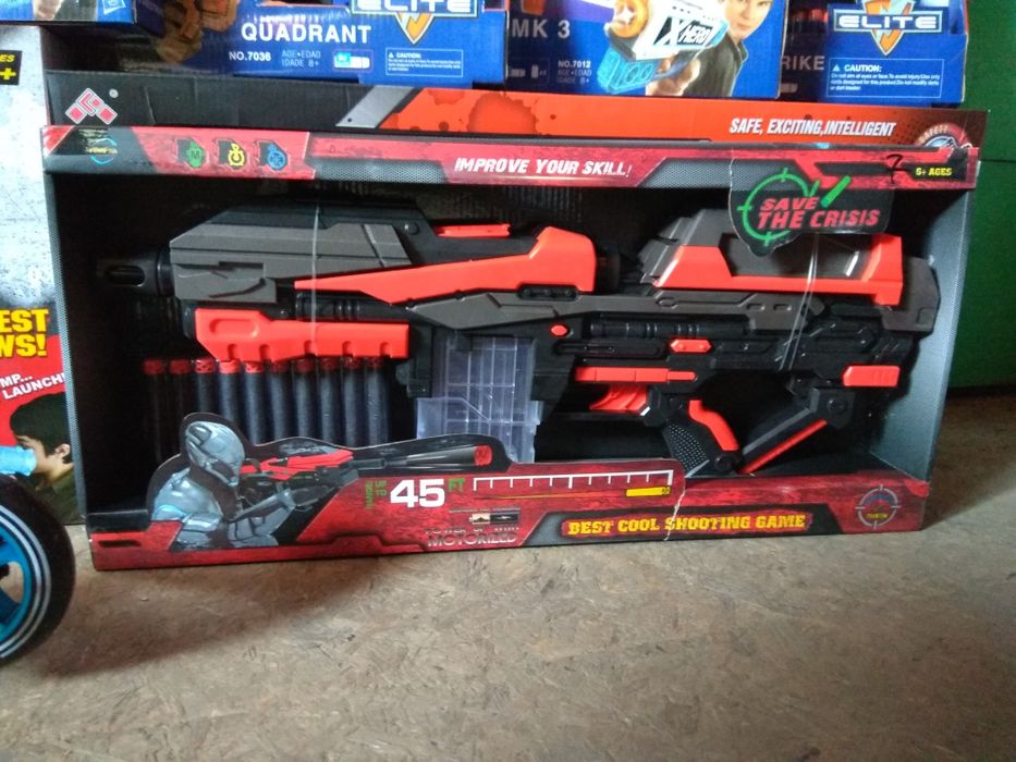 Нерф, nerf, minigun