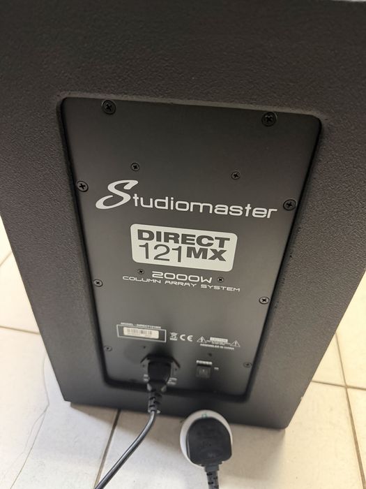 Studio Master Direct 121mx Column Aray System 2000w