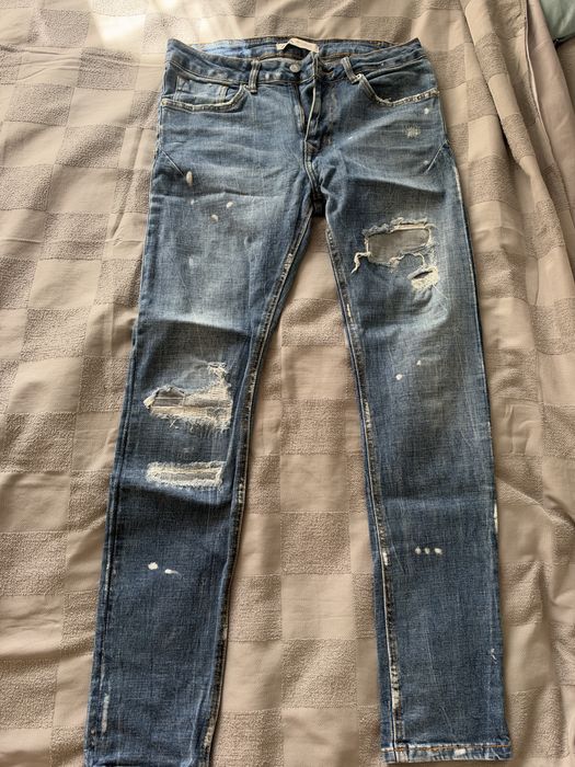 Oferta! Vand 4 perechi de blugi barbati ,Xs s m dsquared2 zara new yorker
