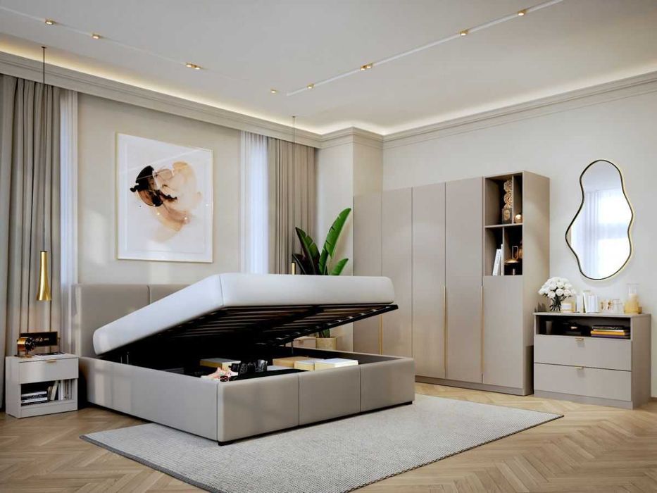 Set Mobila Dormitor Bej / Casmir Auris C16