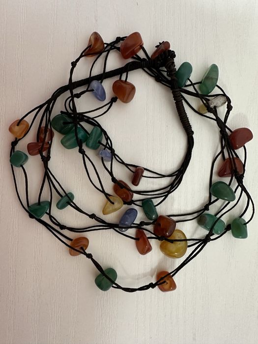 Бусы- украшение, камни , винтаж