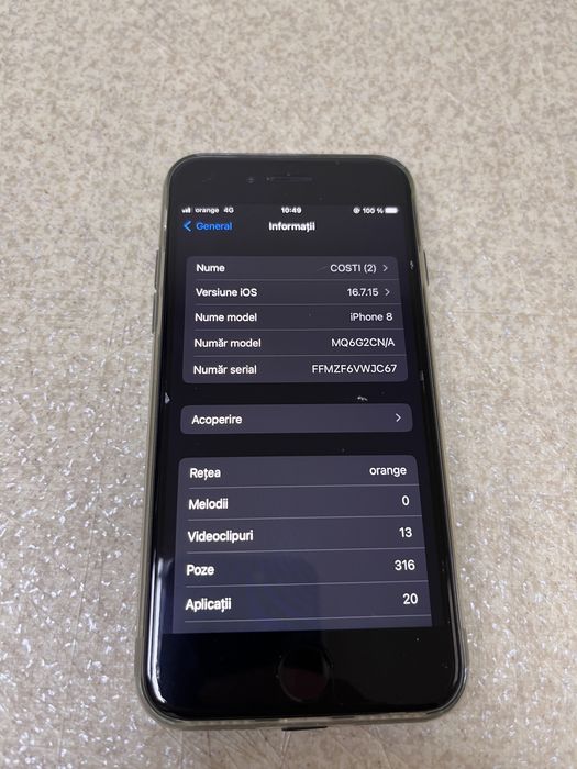 Apple iPhone 8 (Black)