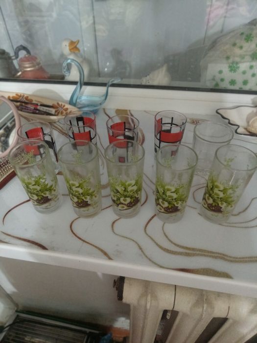 Продам советские стаканы 9 шт.