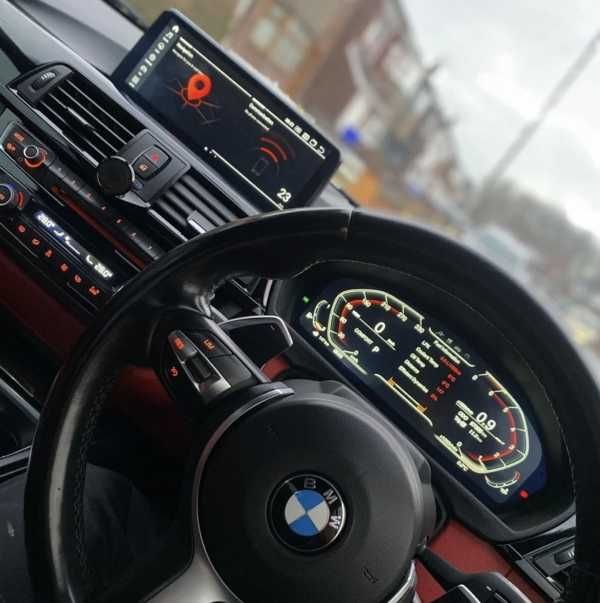 Дигитално Табло 12.3” BMW БМВ F30/ F31/ F32/ F34/ F36 – Full LCD Cluster НА СКЛАД!