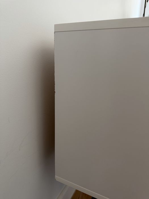 Comoda minimalista alba