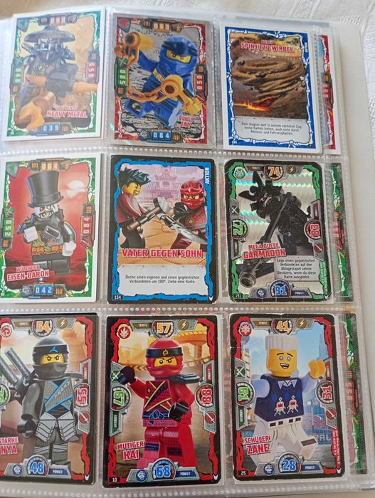 Голяма колекция карти Ninjago -Lego