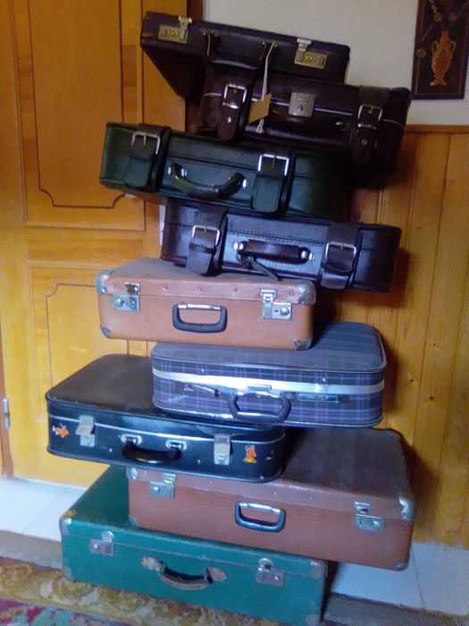 valize vechi - set 9 buc