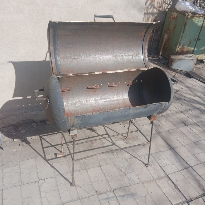 Мангал из газбалона