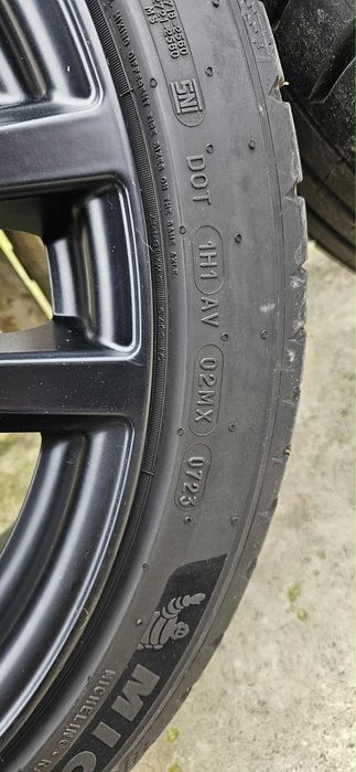 4бр. Алуминиеви джанти с гуми за BMW 5x120 74.1 4x9J ET37