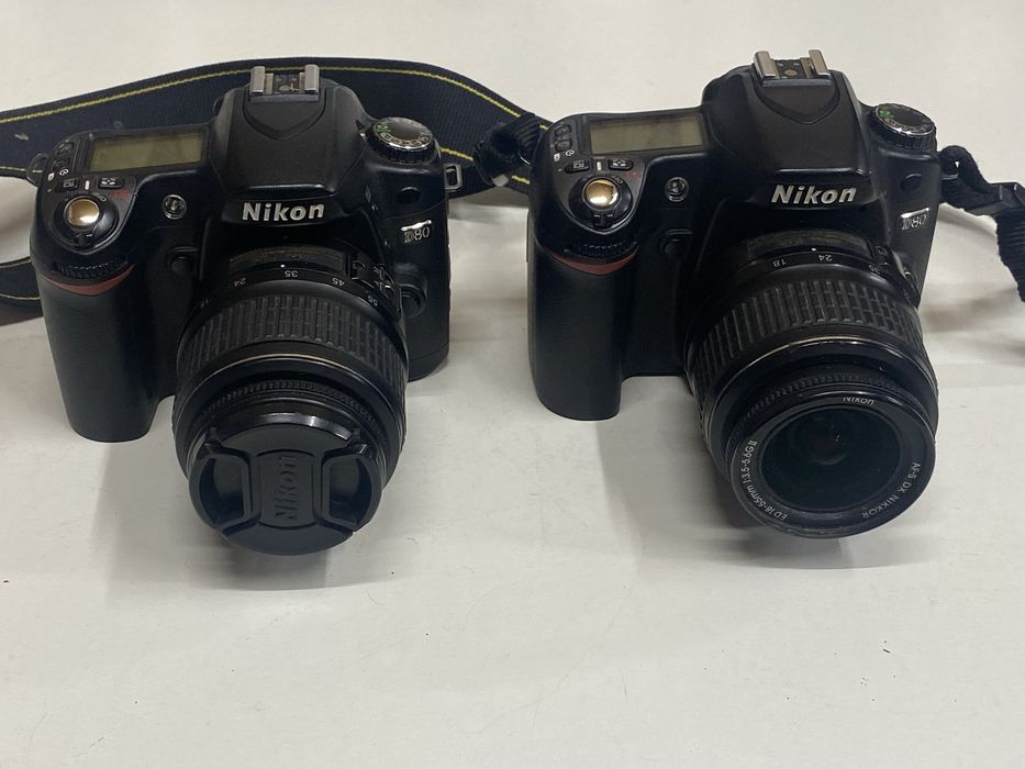 Aparat foto 2 Buc Nikon D80-Nikon DX AF 18-55 mm G 2 ED