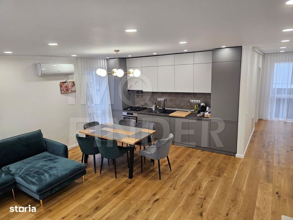 Apartament 3 camere, 76 mp, Borhanci, la cheie