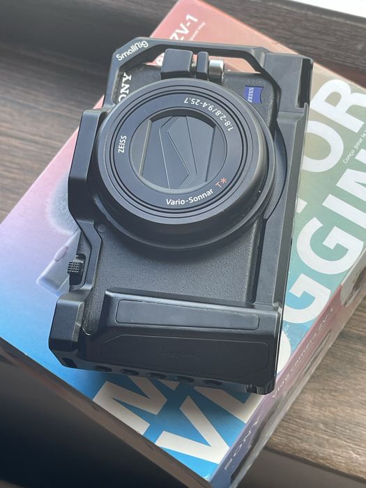 Sony zv1 4k компактна видеокамера