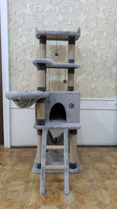 Дом для кошек. Игровой комплекс. Вип домик большой для котов и кошек