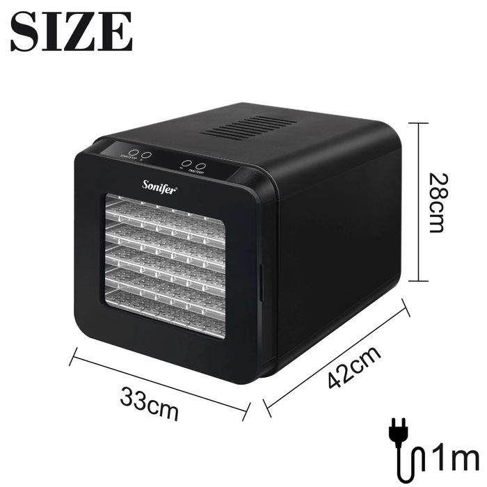 Сушилка для овощей и фруктов Sonifer SF-4006