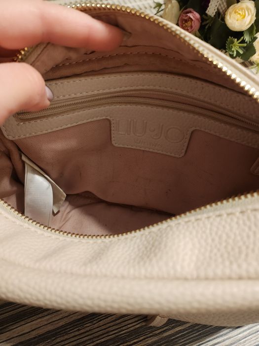 Бежава чанта liu  jo