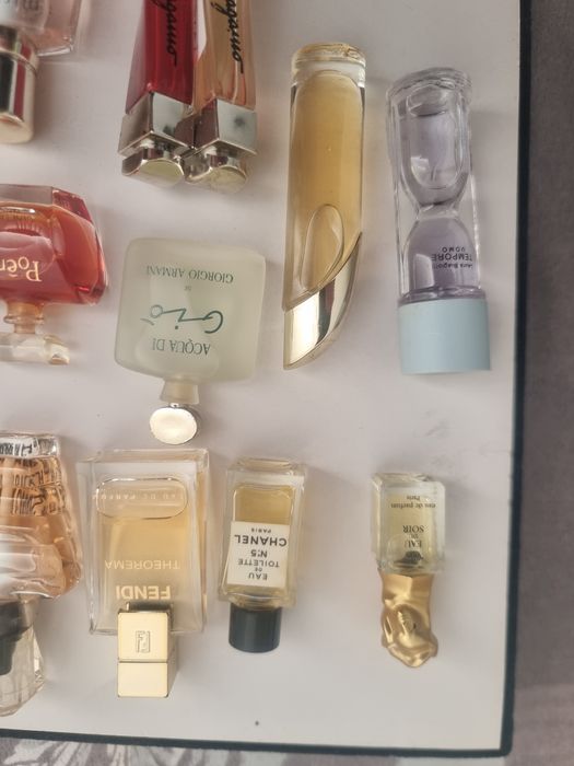 Colectie miniaturi parfum vintage – Fendi , Chanel, Givenchy, Hermès