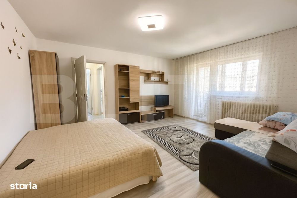 Apartament 2 camere, renovat, balcon inchis – aproape de scoli si gr — fotografia 1