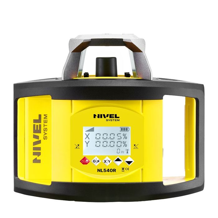 Laser rotativ Nivel System NL540R Digital, fascicul roșu