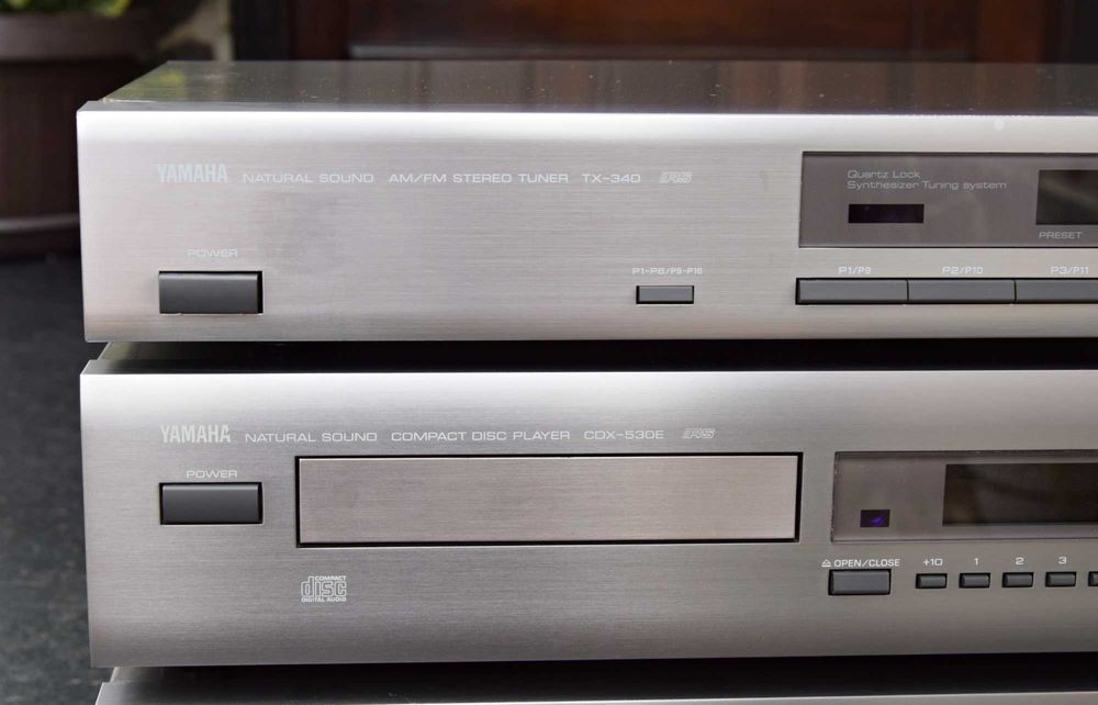 Linie Yamaha deck KX-330 + cd player CDX-530E + tuner TX-340