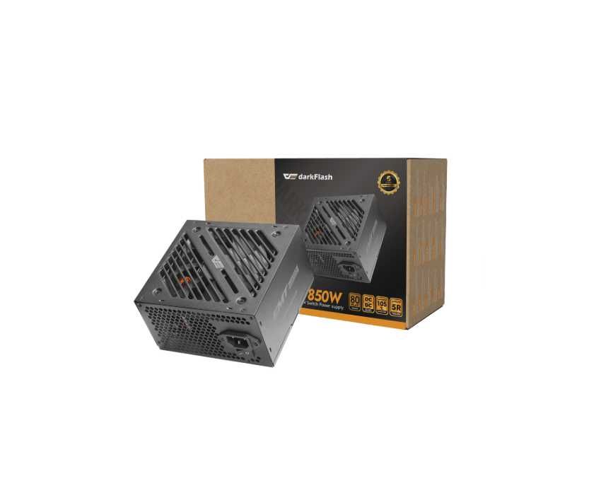 ' Блок питания darkFlash EMT 850 (850W, 80 Plus Bronze)