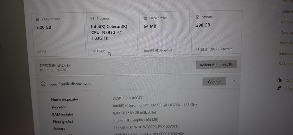 Acer Aspire E1 – Intel  1,8Ghz, 8 GB RAM, 320 GB