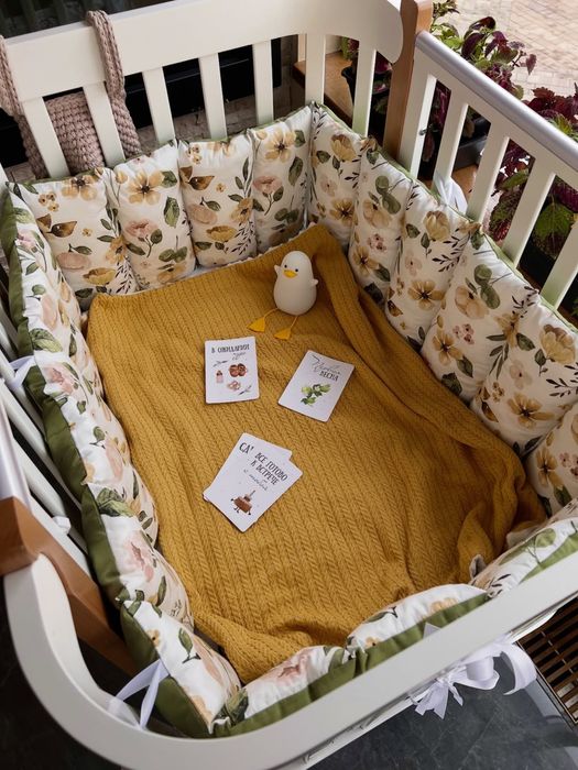 Бортики красивые в кроватку