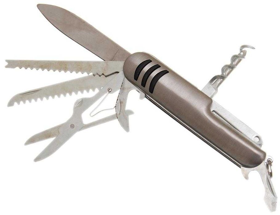 НОВА ДЖОБНА НОЖКА.РЕТРО СГЪВАЕМ ДЖОБЕН НОЖ С ИНСТРУМЕНТИ: ОТВАРАЧКИ ЗА КОНСЕРВИ БУТИЛКИ ТРИОН РЕЗАЧ ЗА РИБА ТИРБУШОН ОТВЕРТКА СЕТ ЗА НОКТИ.НОЖЧЕ KNIFE