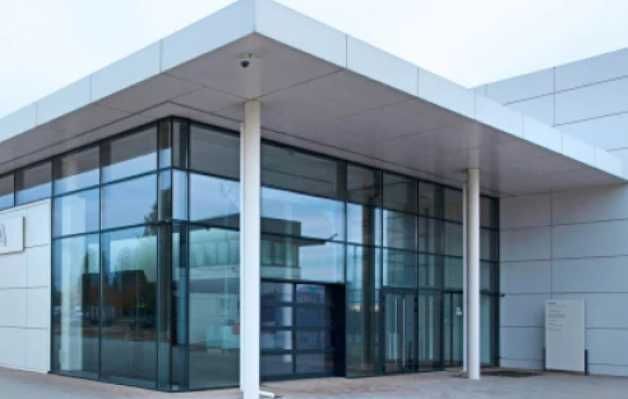 Панорамные ворота ALUTECH (пр.Беларусь)