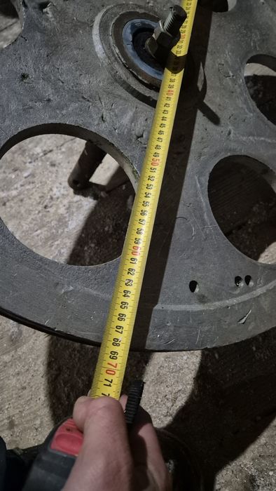 Volante/ roată banzic orizontal