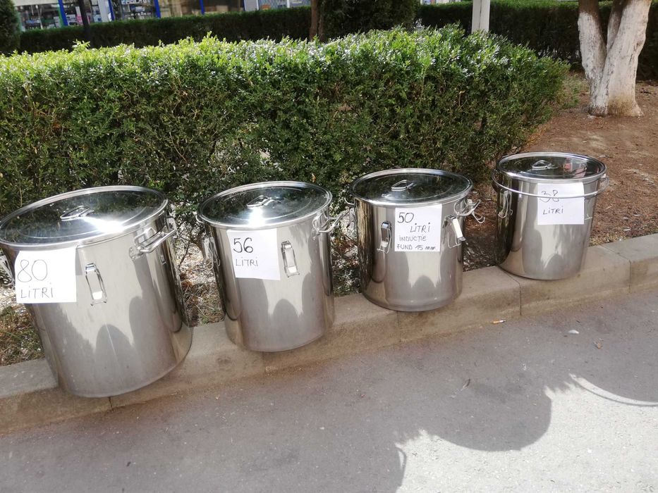 Marmită inox, Canistră pentru transport lapte 42 L   35/42/4