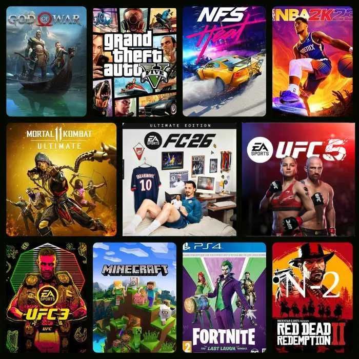 Игры для приставок на PlayStation (ps5 ps4 пс5 пс4 установка закачка)