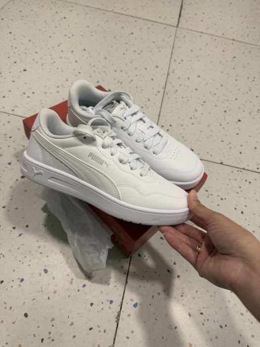 Кеды Puma. Белого цвета, 37 размер.