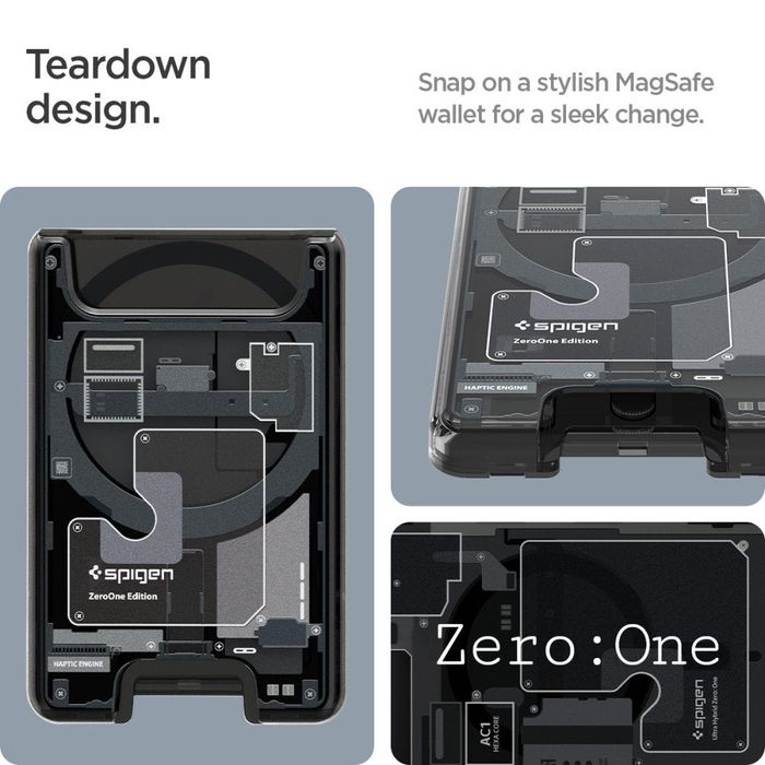 Портфейл Spigen Ultra Hybrid  Magsafe WALLET ZERO ONE