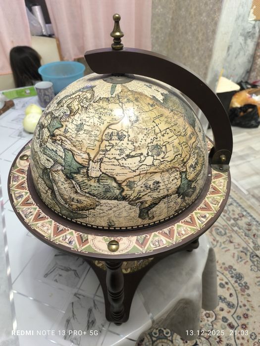 Глобус бар настольный -мини бар
