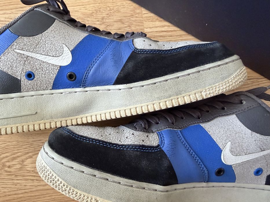 Nike Air Force 1 Low - Atmosphere Grey Game Royal