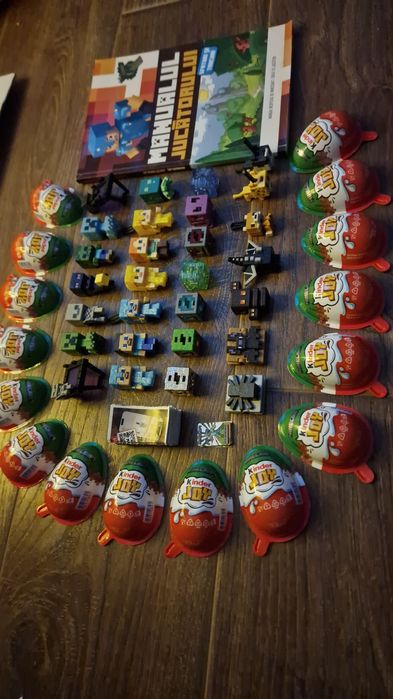 Colecția completă Minecraft Kinder joy