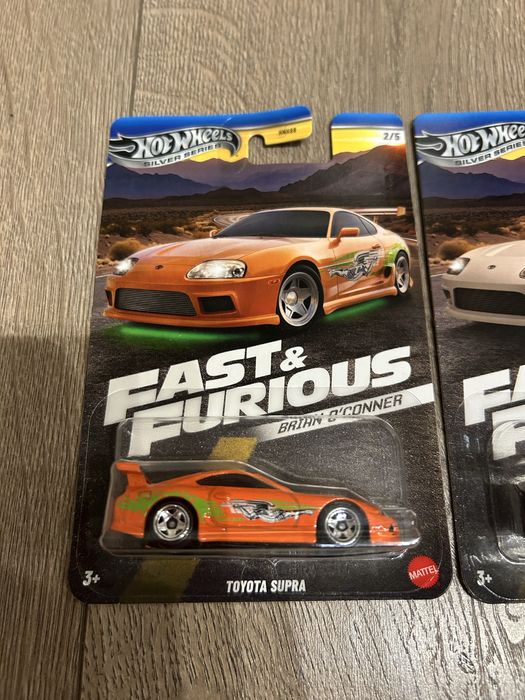 Hot wheels Fast and Furious Toyota supra BMW e39 M5 BMW e30 M3 колички