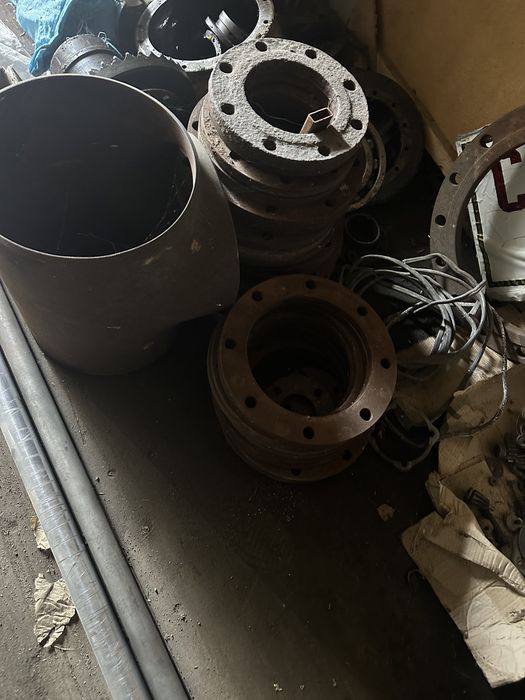 Отвод и фтулка под фланец