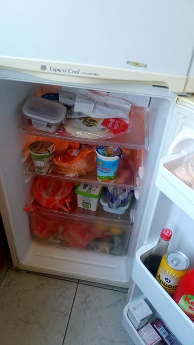 Хладилник с горна камера LG no frost Express Cool gr-242 mf