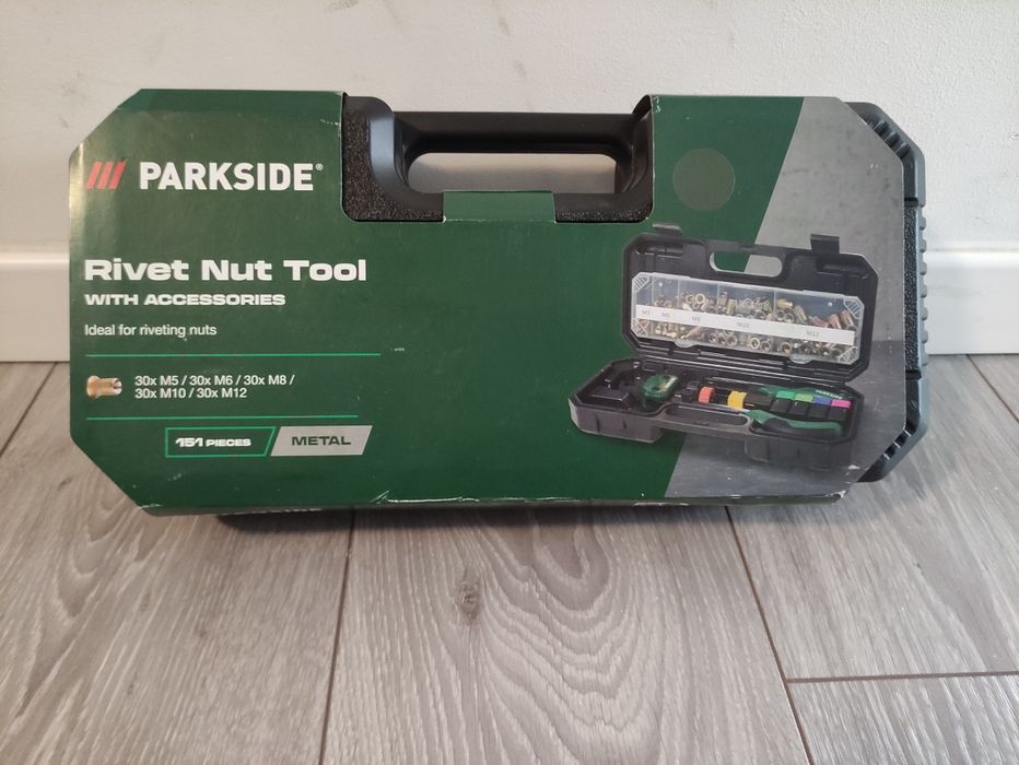 Cleste pistol de nituit piulite Parkside