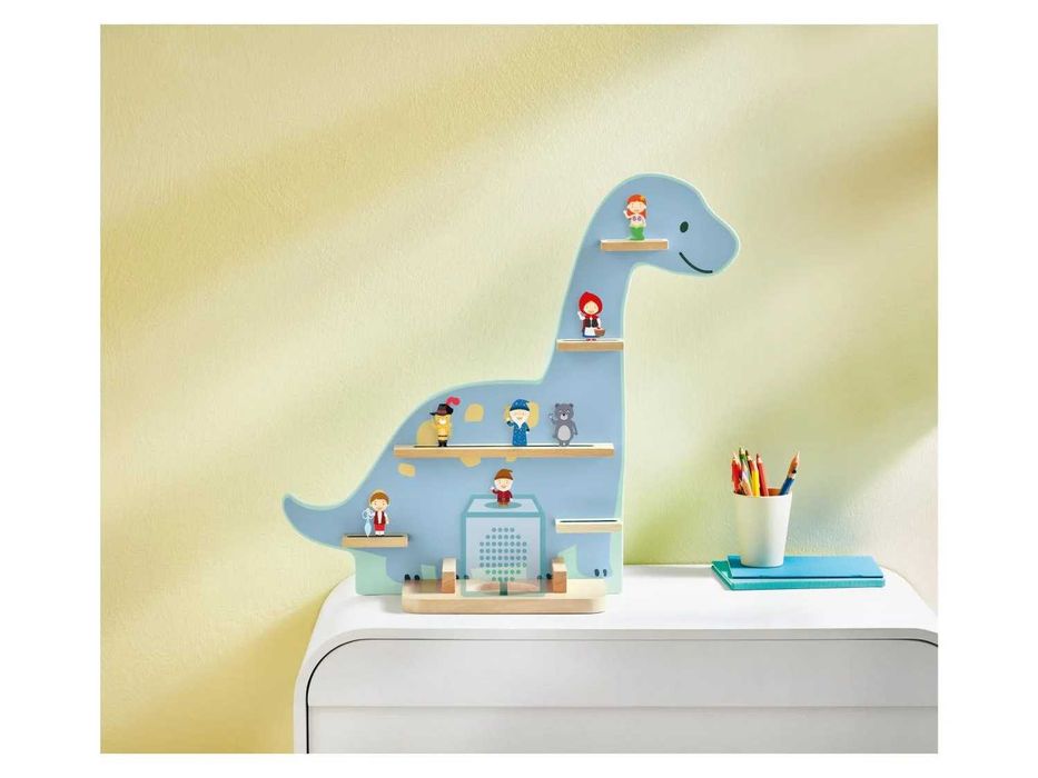 Детски рафт етажерка Динозавър Дъга 2 вида